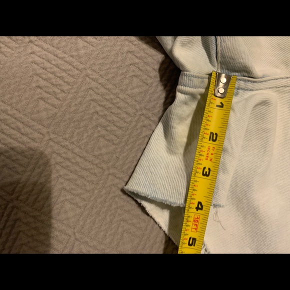 NWT FRAME Le Baggy Denim Shorts - Picture 3 of 7